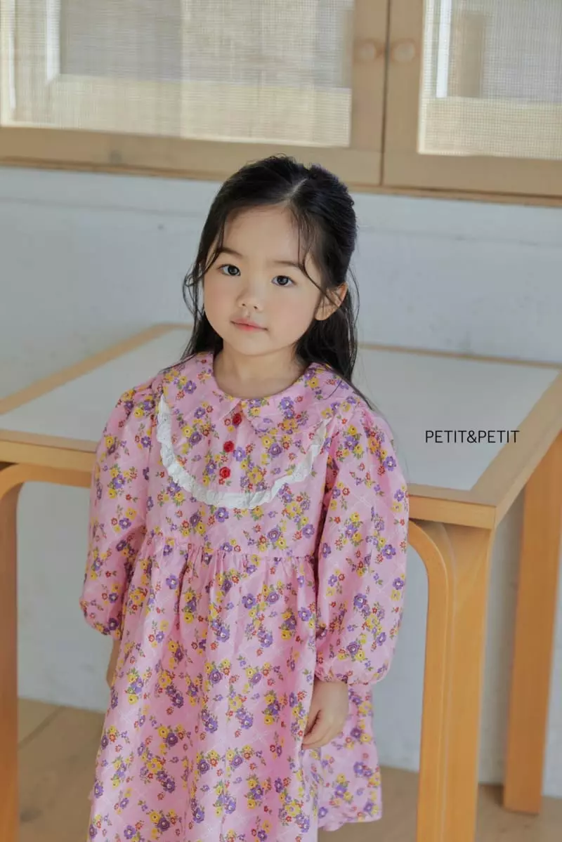 Petit & Petit - Korean Children Fashion - #childofig - Flower One-piece - 5