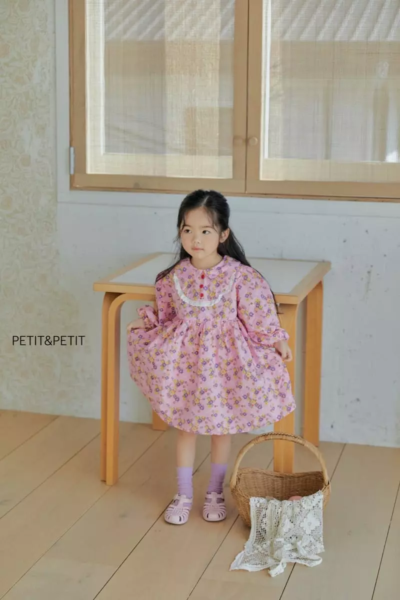 Petit & Petit - Korean Children Fashion - #childofig - Flower One-piece - 6