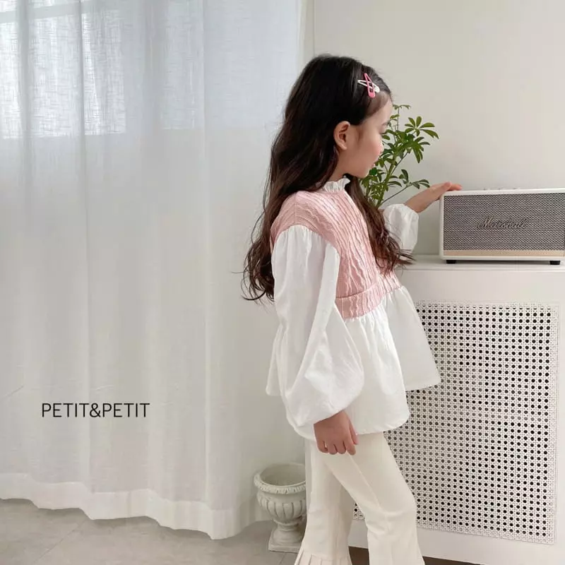 Petit & Petit - Korean Children Fashion - #prettylittlegirls - Knit Blouse - 4