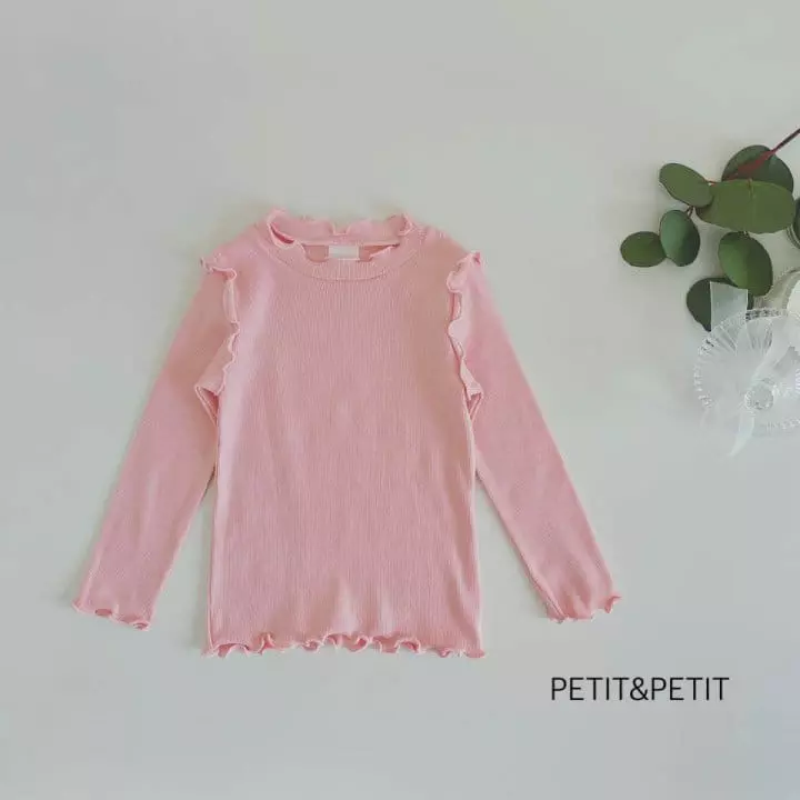 Petit & Petit - Korean Children Fashion - #childofig - Frill Tee - 3