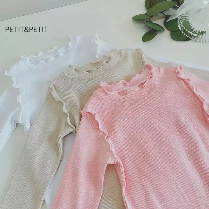 Petit & Petit - Korean Children Fashion - #childofig - Frill Tee - 4