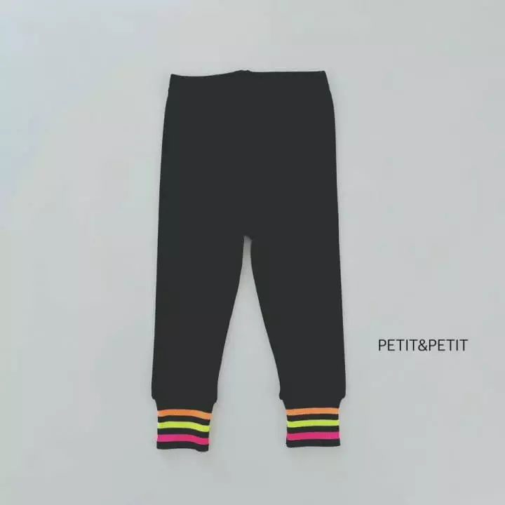 Petit & Petit - Korean Children Fashion - #childofig - Neon Banding Leggings