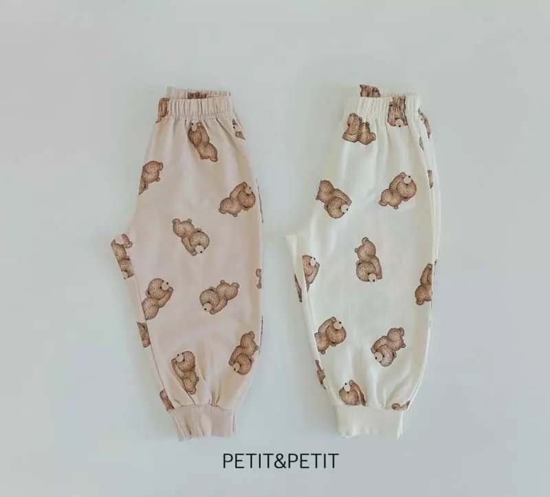 Petit & Petit - Korean Children Fashion - #childrensboutique - Bear Pants - 8