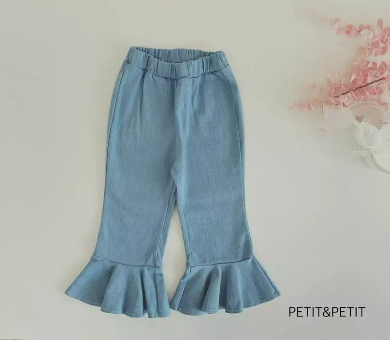 Petit & Petit - Korean Children Fashion - #childrensboutique - Frill Jeans - 6