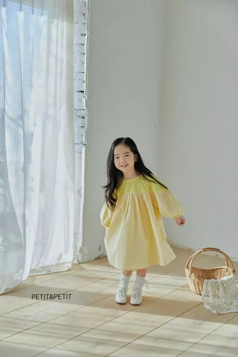 Petit & Petit - Korean Children Fashion - #childrensboutique - Coco Color One-piece - 8