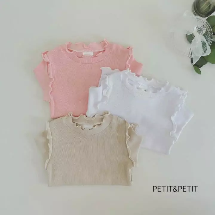 Petit & Petit - Korean Children Fashion - #childrensboutique - Frill Tee - 5