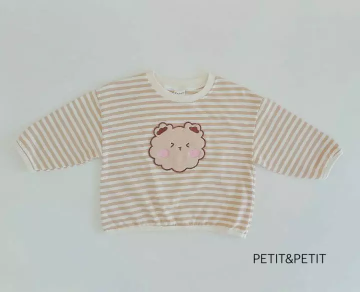 Petit & Petit - Korean Children Fashion - #childrensboutique - Bichon Stripes Piping Tee