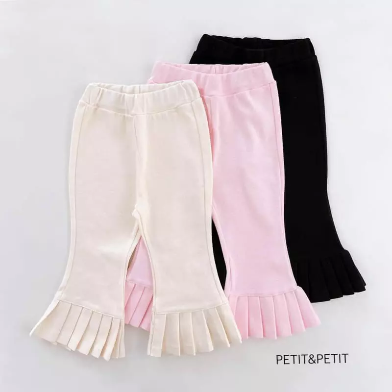 Petit & Petit - Korean Children Fashion - #designkidswear - Wrinkle Pants - 8