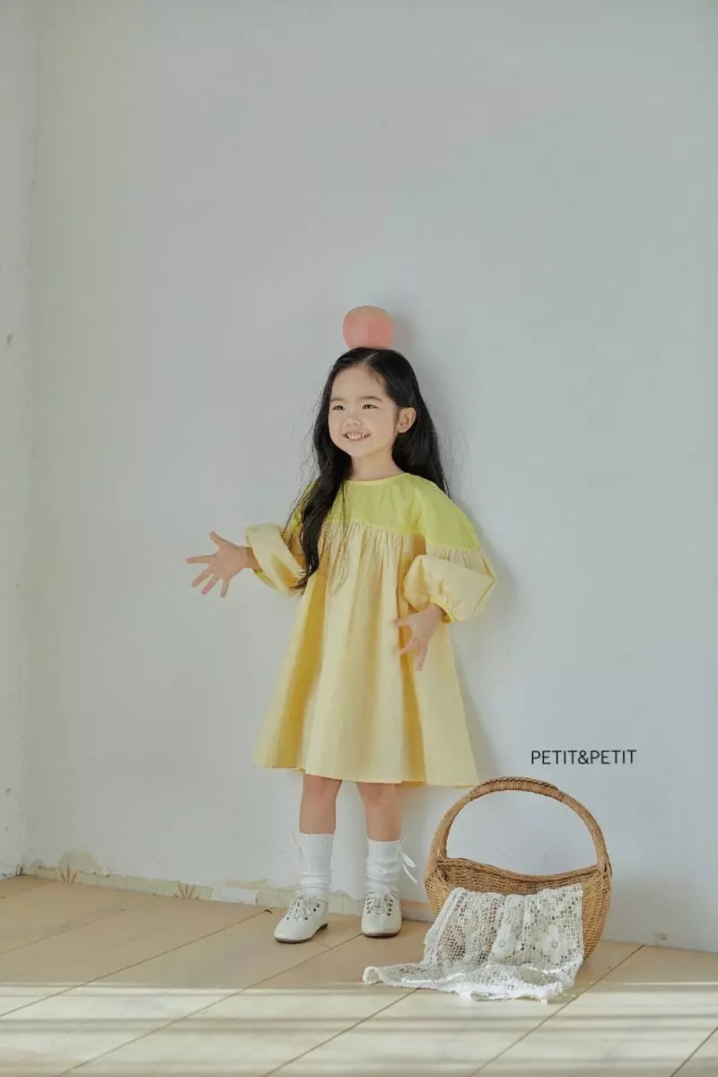 Petit & Petit - Korean Children Fashion - #designkidswear - Coco Color One-piece - 9