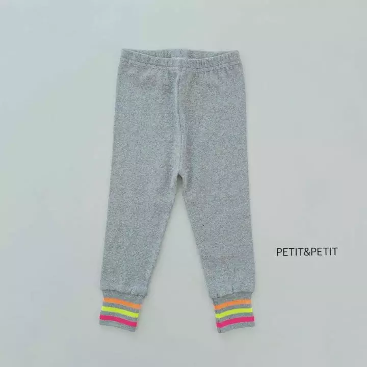 Petit & Petit - Korean Children Fashion - #designkidswear - Neon Banding Leggings - 3