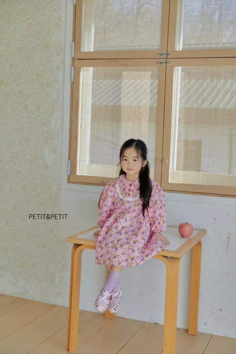 Petit & Petit - Korean Children Fashion - #fashionkids - Flower One-piece - 10