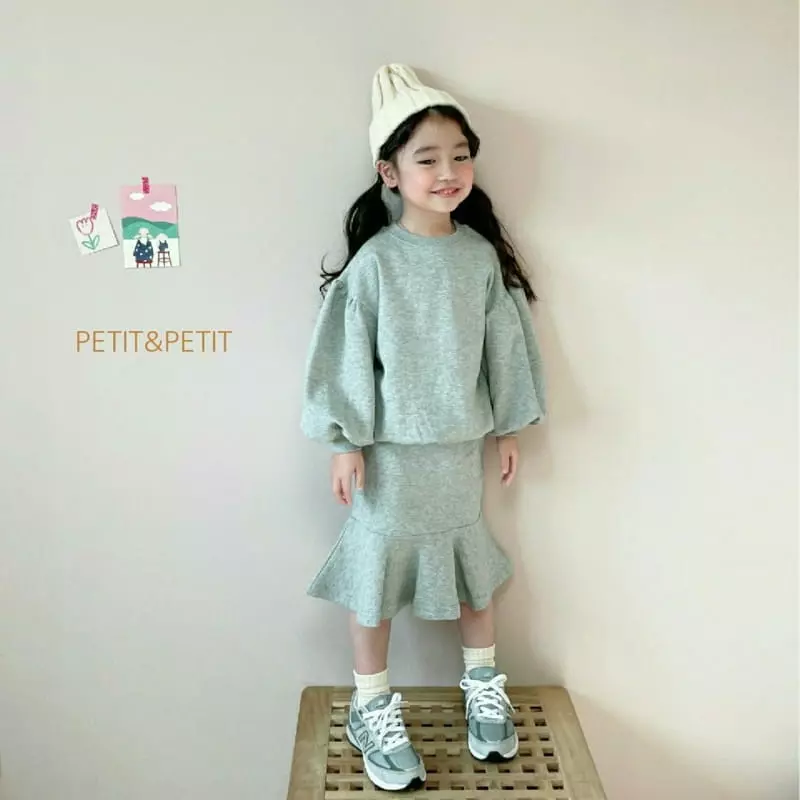 Petit & Petit - Korean Children Fashion - #kidsshorts - Mumade Top Bottom Set - 5