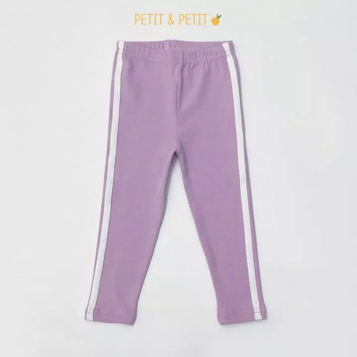 Petit & Petit - Korean Children Fashion - #kidsstore - Tape Leggings - 2
