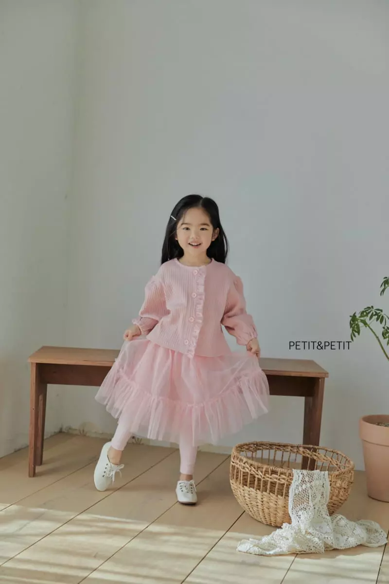 Petit & Petit - Korean Children Fashion - #kidzfashiontrend - Sha Skirt Leggings - 5