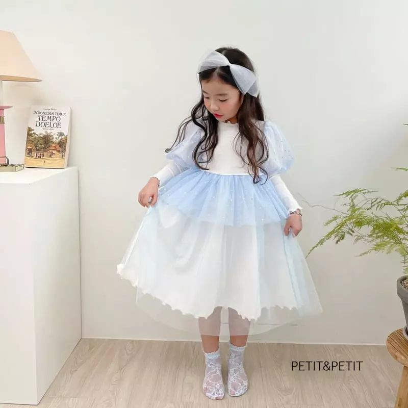 Petit & Petit - Korean Children Fashion - #kidzfashiontrend - Dot Princess One-piece - 2
