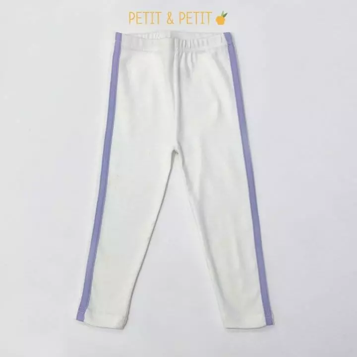 Petit & Petit - Korean Children Fashion - #kidzfashiontrend - Tape Leggings - 3