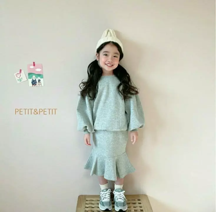 Petit & Petit - Korean Children Fashion - #kidzfashiontrend - Mumade Top Bottom Set - 7