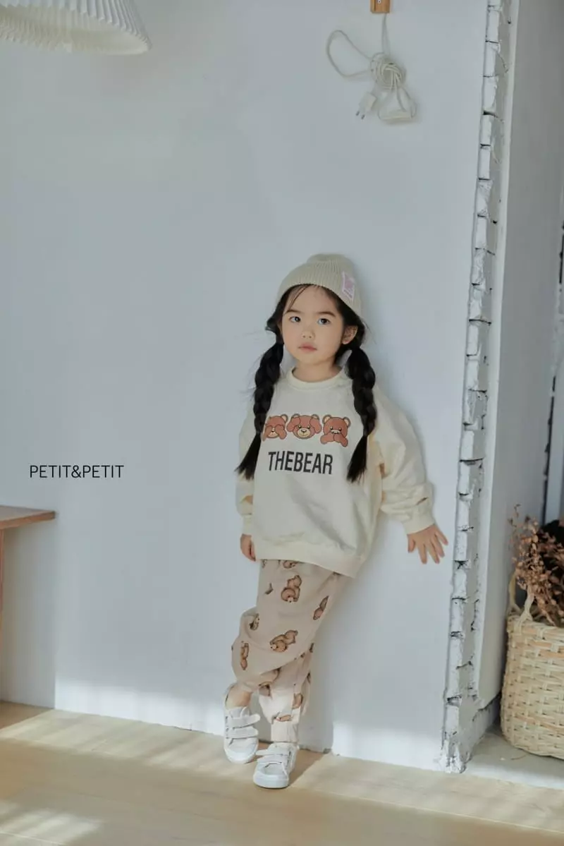 Petit & Petit - Korean Children Fashion - #littlefashionista - The Bear Sweatshirt