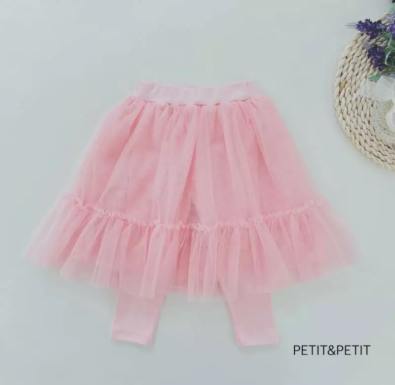 Petit & Petit - Korean Children Fashion - #littlefashionista - Sha Skirt Leggings - 7