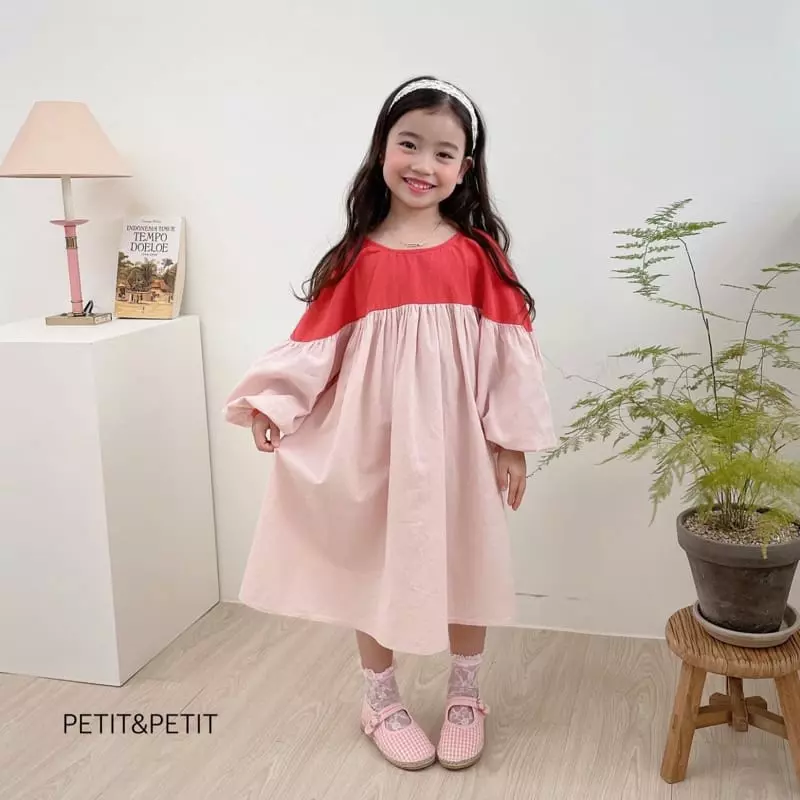 Petit & Petit - Korean Children Fashion - #littlefashionista - Coco Color One-piece - 2