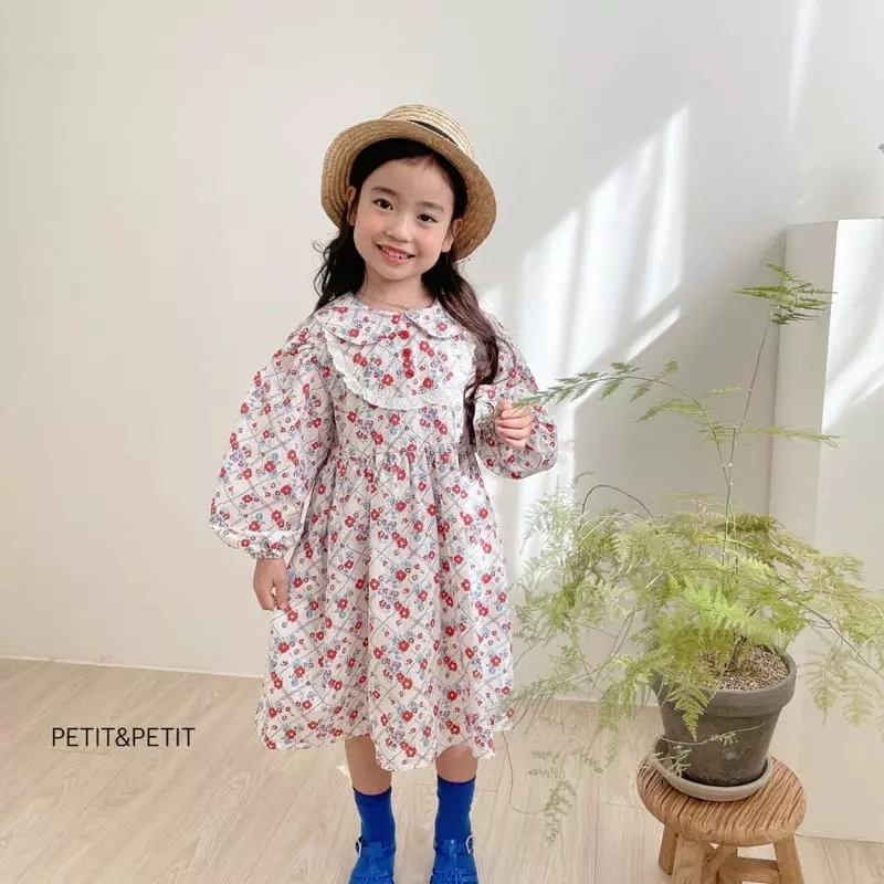 Petit & Petit - Korean Children Fashion - #littlefashionista - Flower One-piece