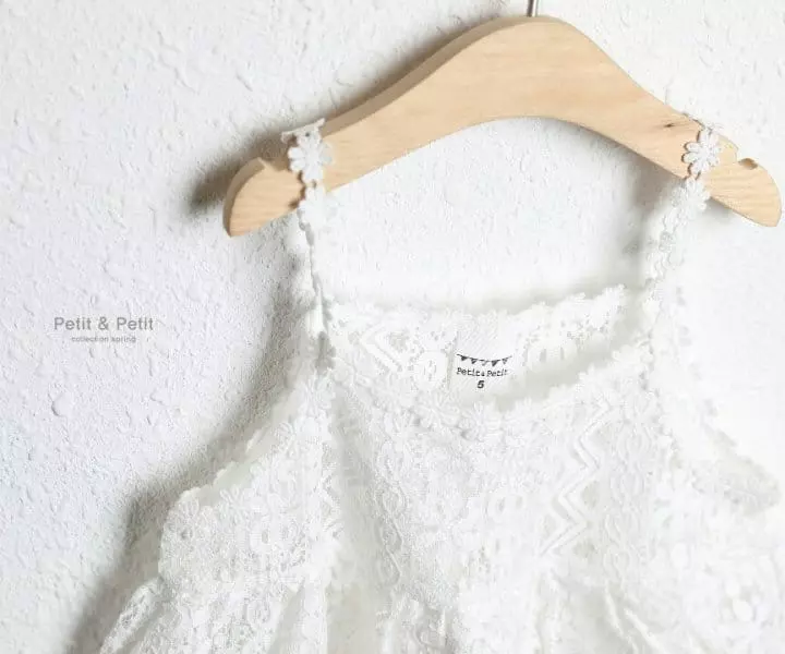 Petit & Petit - Korean Children Fashion - #littlefashionista - Lace Busatier - 2