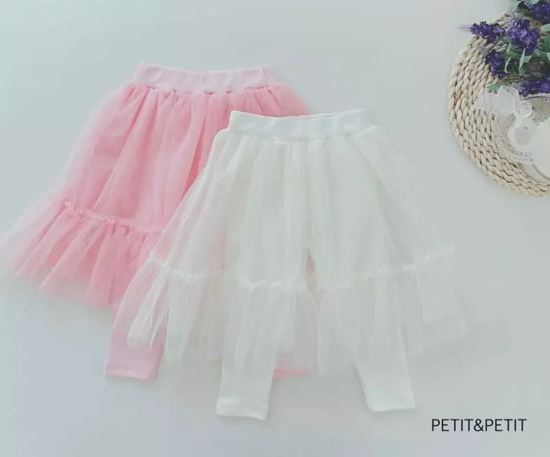 Petit & Petit - Korean Children Fashion - #magicofchildhood - Sha Skirt Leggings - 8