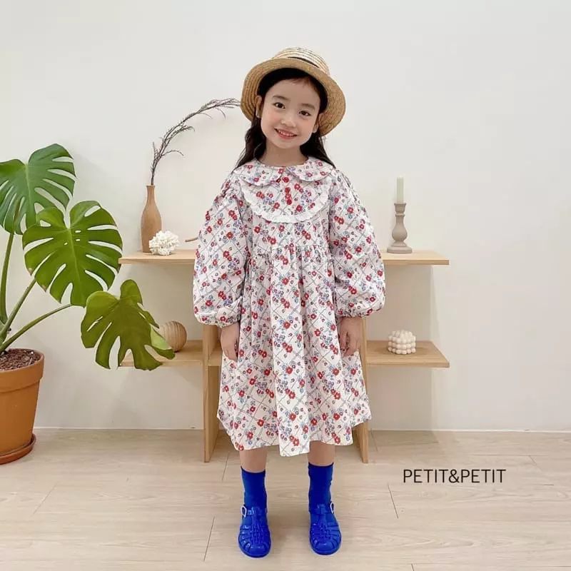 Petit & Petit - Korean Children Fashion - #magicofchildhood - Flower One-piece - 2