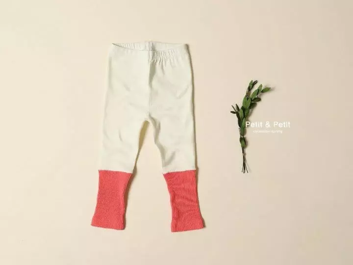 Petit & Petit - Korean Children Fashion - #littlefashionista - Color Leggings - 4