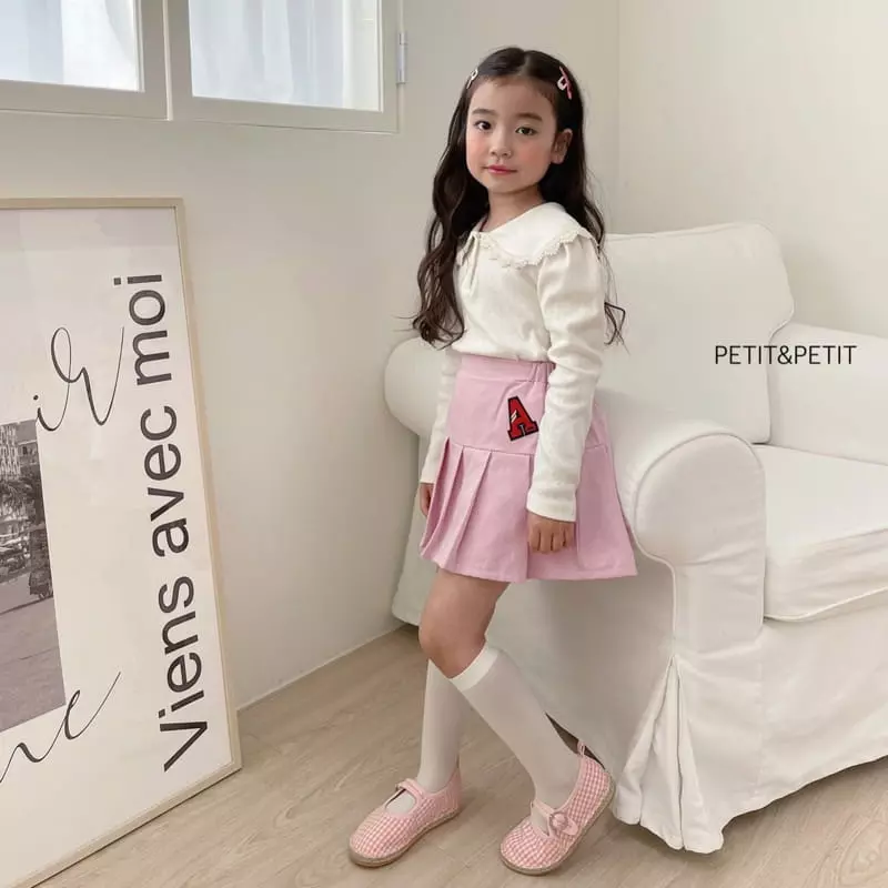 Petit & Petit - Korean Children Fashion - #minifashionista - Eyelet Blouse - 8