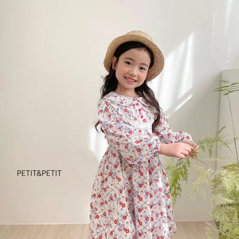 Petit & Petit - Korean Children Fashion - #minifashionista - Flower One-piece - 3