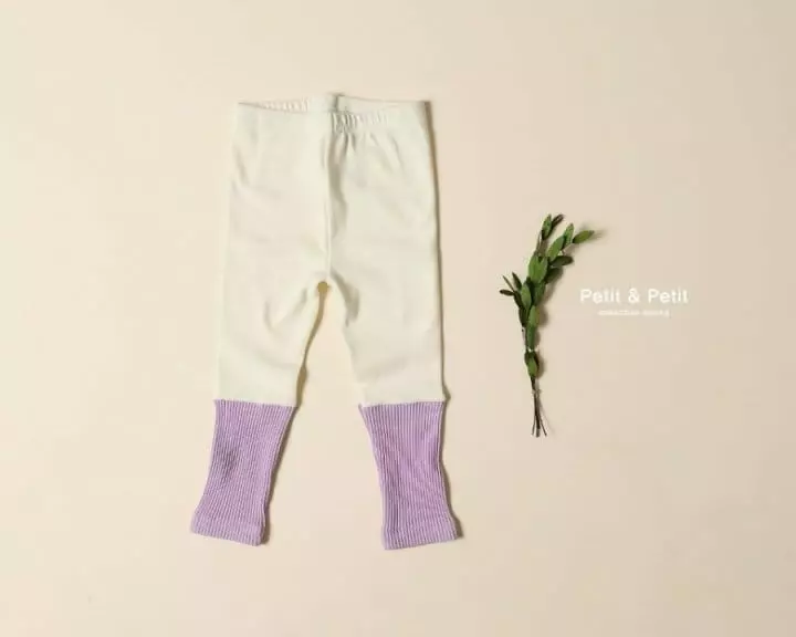 Petit & Petit - Korean Children Fashion - #minifashionista - Color Leggings - 5