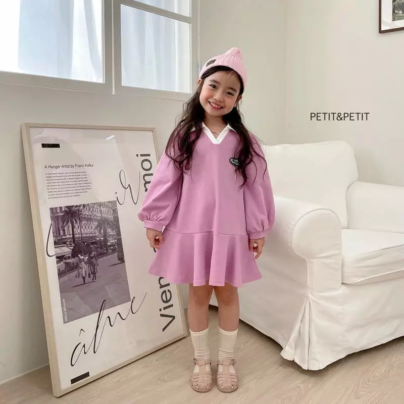 Petit & Petit - Korean Children Fashion - #minifashionista - Plare Collar One-piece - 5