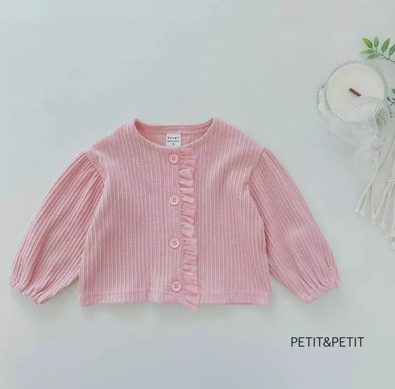 Petit & Petit - Korean Children Fashion - #prettylittlegirls - Frill Cardigan - 11