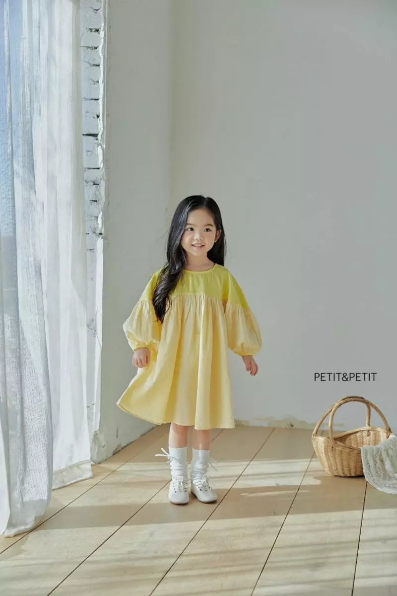 Petit & Petit - Korean Children Fashion - #prettylittlegirls - Coco Color One-piece - 5