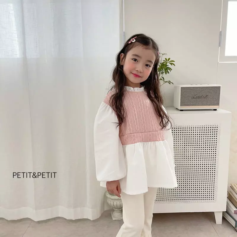 Petit & Petit - Korean Children Fashion - #prettylittlegirls - Knit Blouse - 3