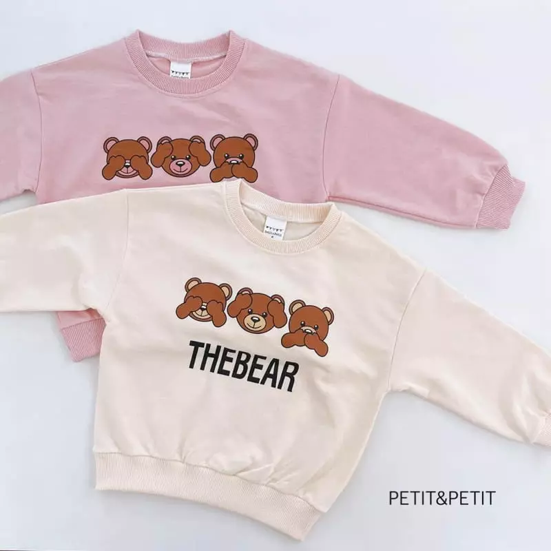 Petit & Petit - Korean Children Fashion - #stylishchildhood - The Bear Sweatshirt - 7