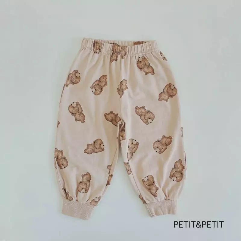 Petit & Petit - Korean Children Fashion - #stylishchildhood - Bear Pants - 6