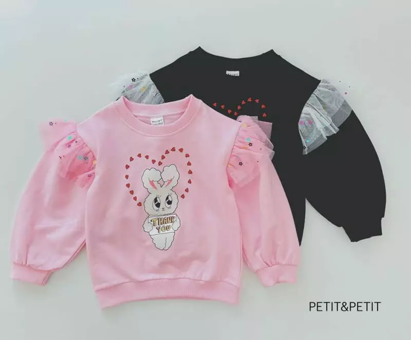Petit & Petit - Korean Children Fashion - #stylishchildhood - Barnie Sweatshirt - 12