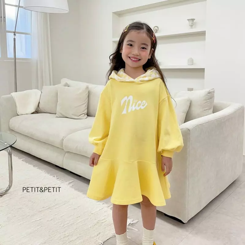 Petit & Petit - Korean Children Fashion - #todddlerfashion - Nice Hoody One-piece