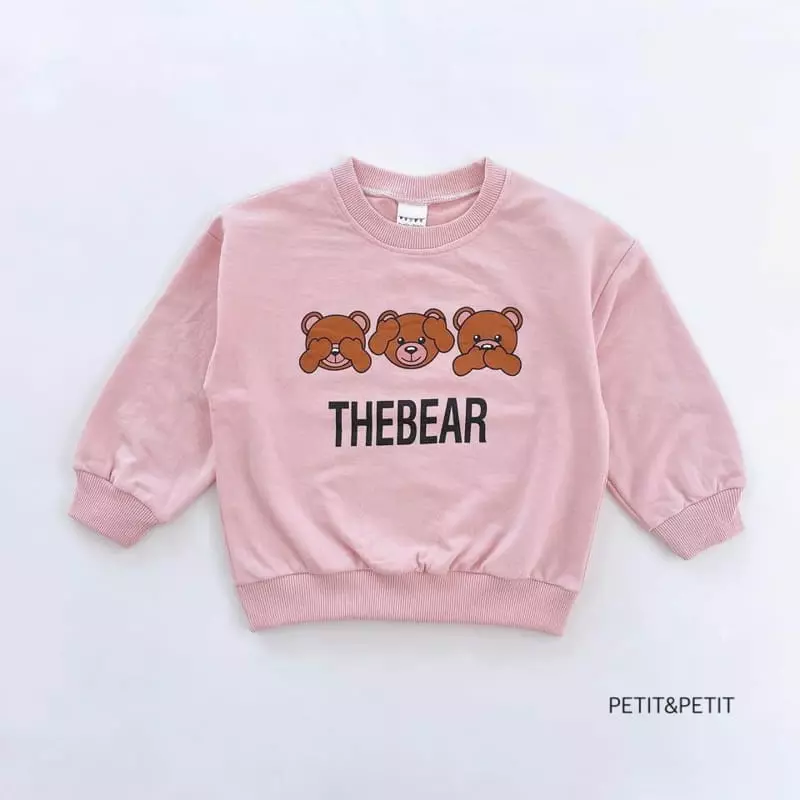 Petit & Petit - Korean Children Fashion - #toddlerclothing - The Bear Sweatshirt - 6
