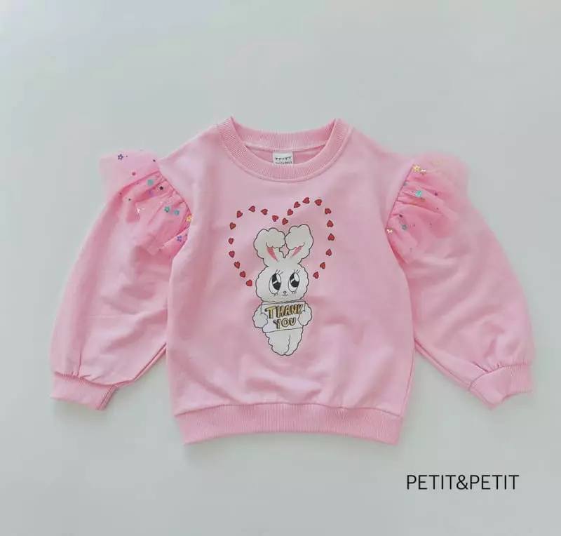 Petit & Petit - Korean Children Fashion - #toddlerclothing - Barnie Sweatshirt - 11