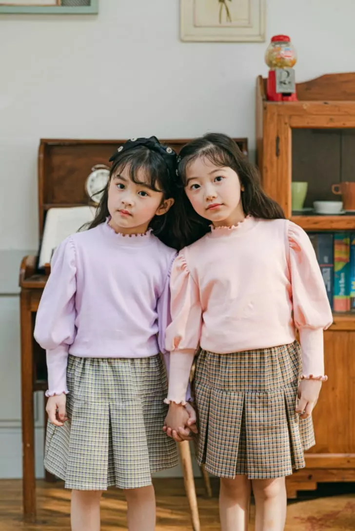 Pink Berry - Korean Children Fashion - #stylishchildhood - Currot Skirt - 4