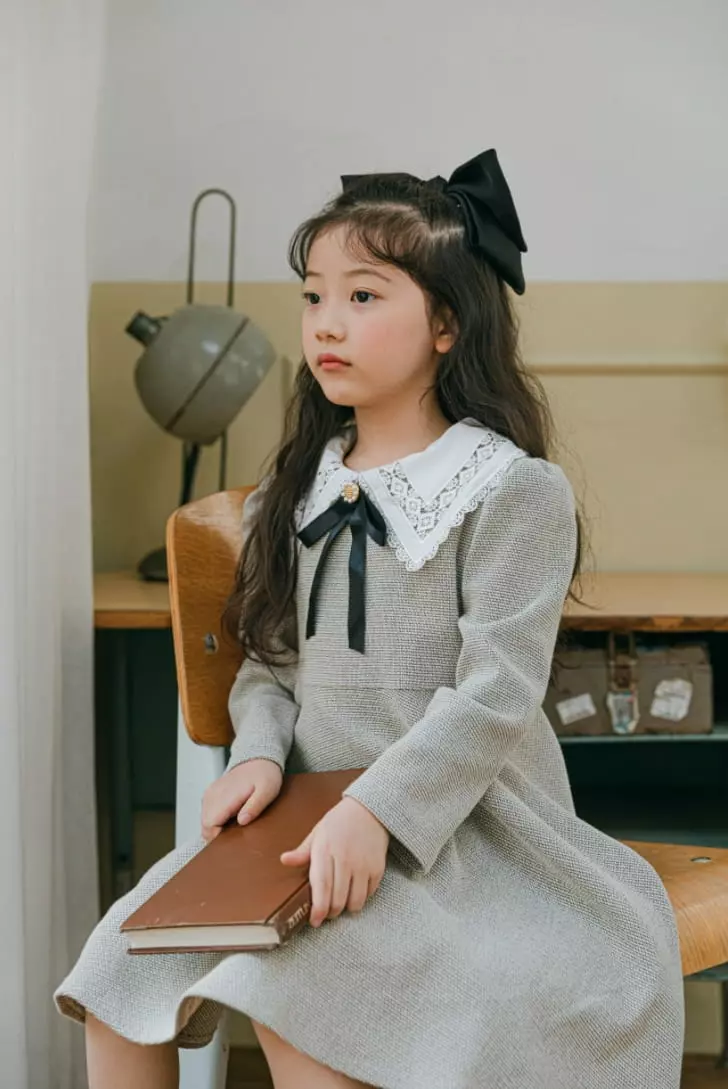 Pink Berry - Korean Children Fashion - #childofig - Sailor One-piece - 2