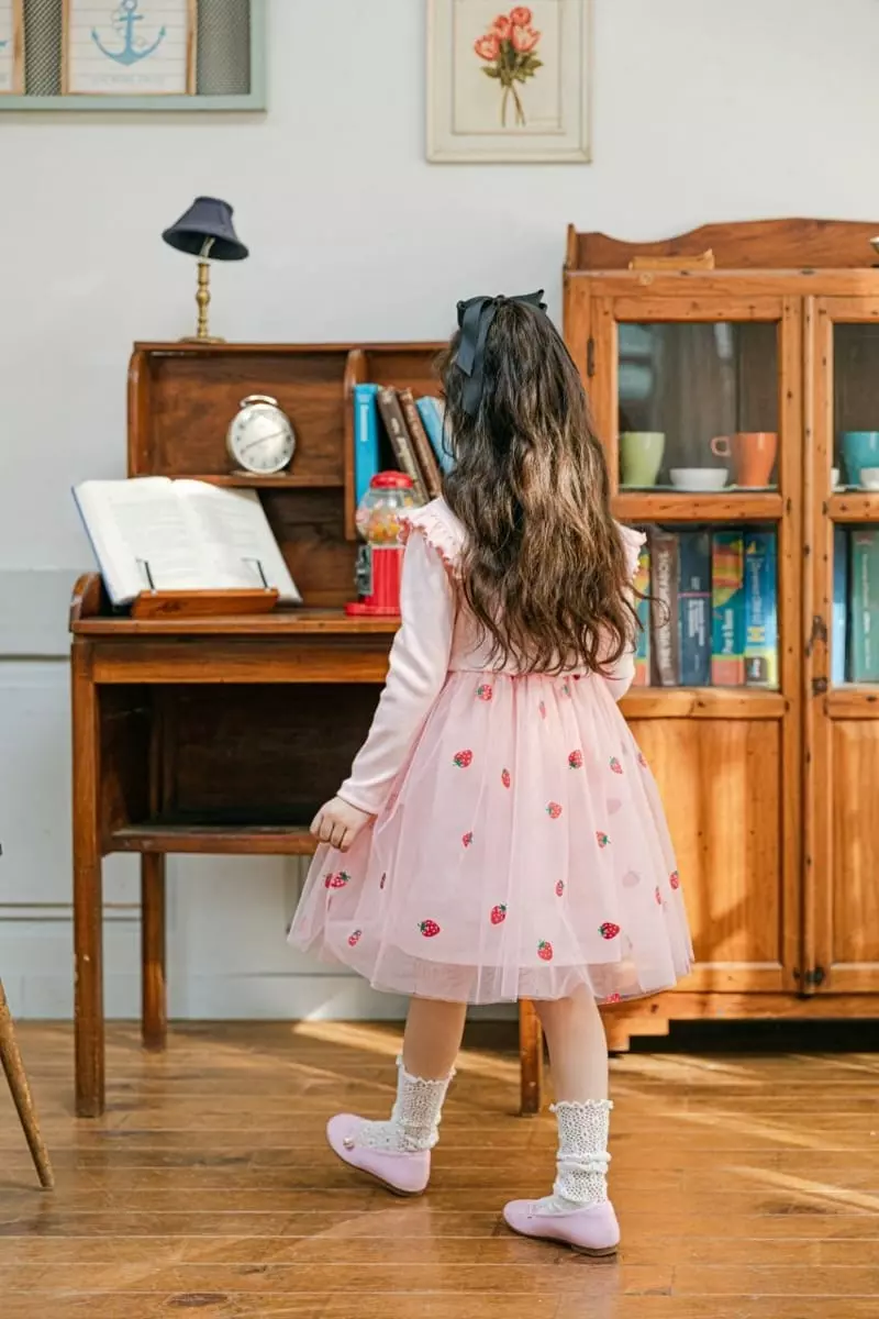 Pink Berry - Korean Children Fashion - #childrensboutique - Strawberry One-piece - 9