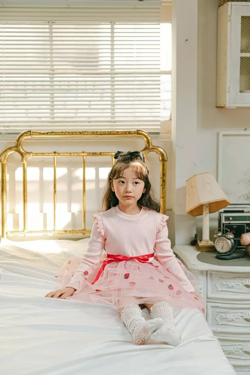 Pink Berry - Korean Children Fashion - #discoveringself - Strawberry One-piece - 11