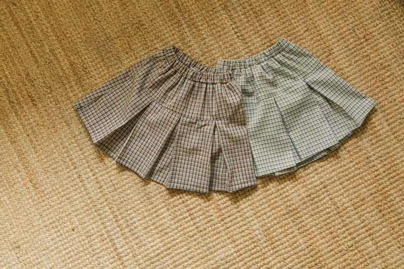 Pink Berry - Korean Children Fashion - #kidsshorts - Currot Skirt - 9