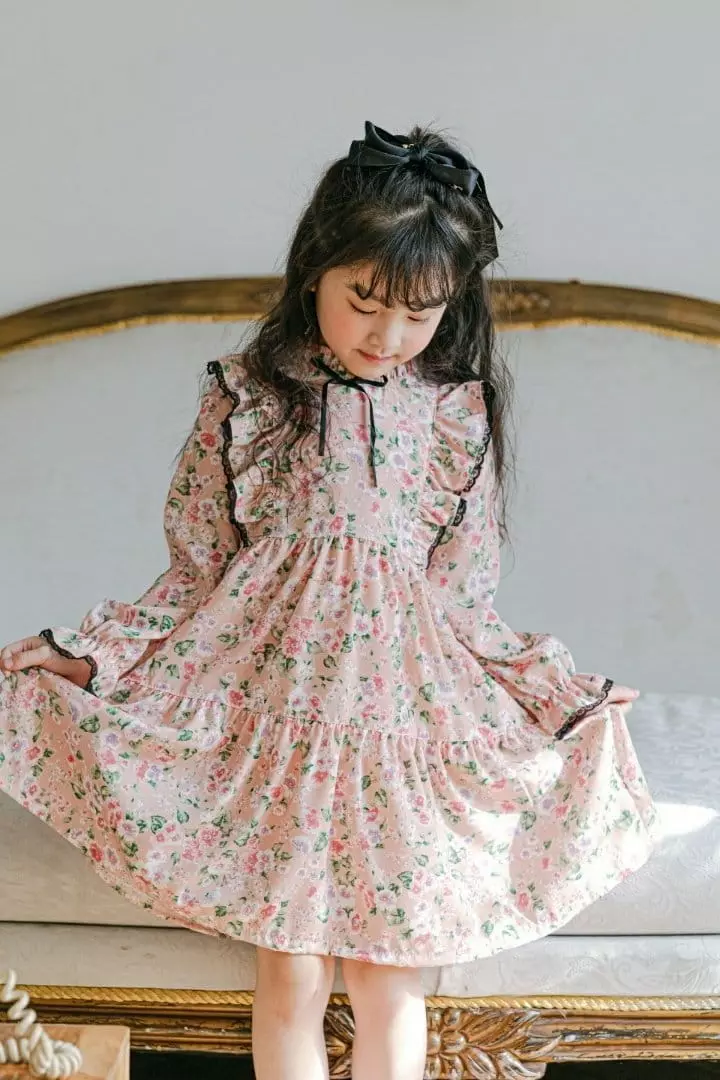 Pink Berry - Korean Children Fashion - #magicofchildhood - Caren One-piece