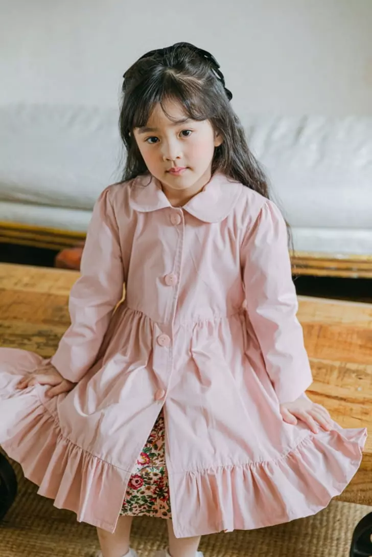 Pink Berry - Korean Children Fashion - #magicofchildhood - French Coat Cap Set - 9