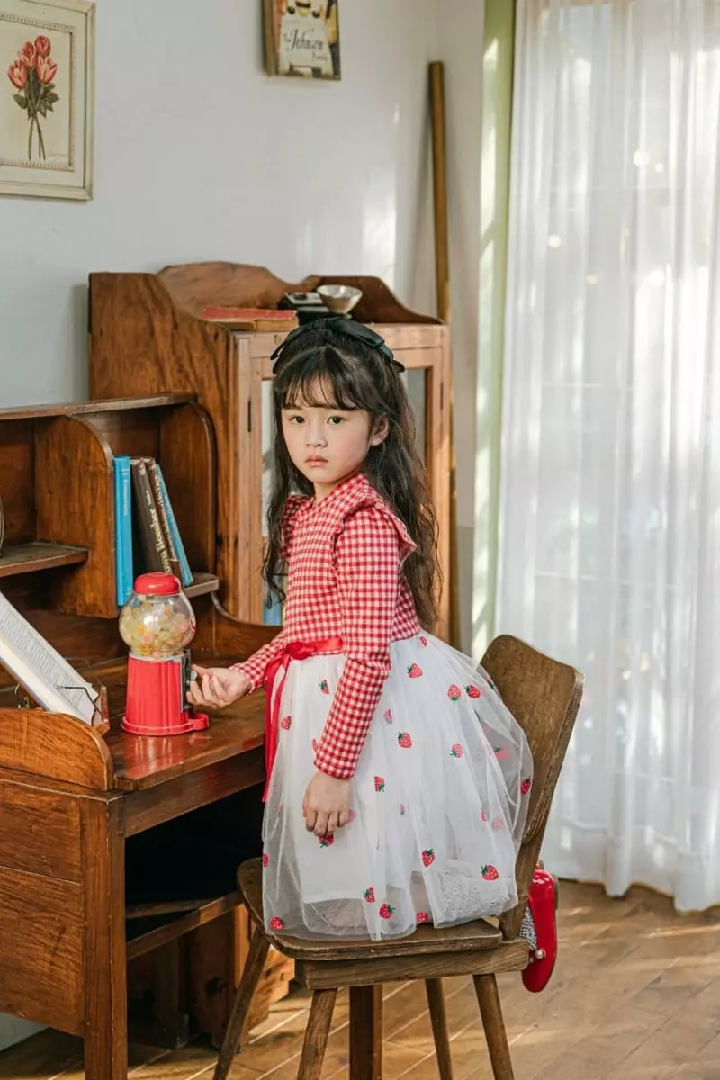 Pink Berry - Korean Children Fashion - #minifashionista - Strawberry One-piece - 3